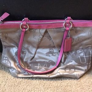 Pink Coach purse